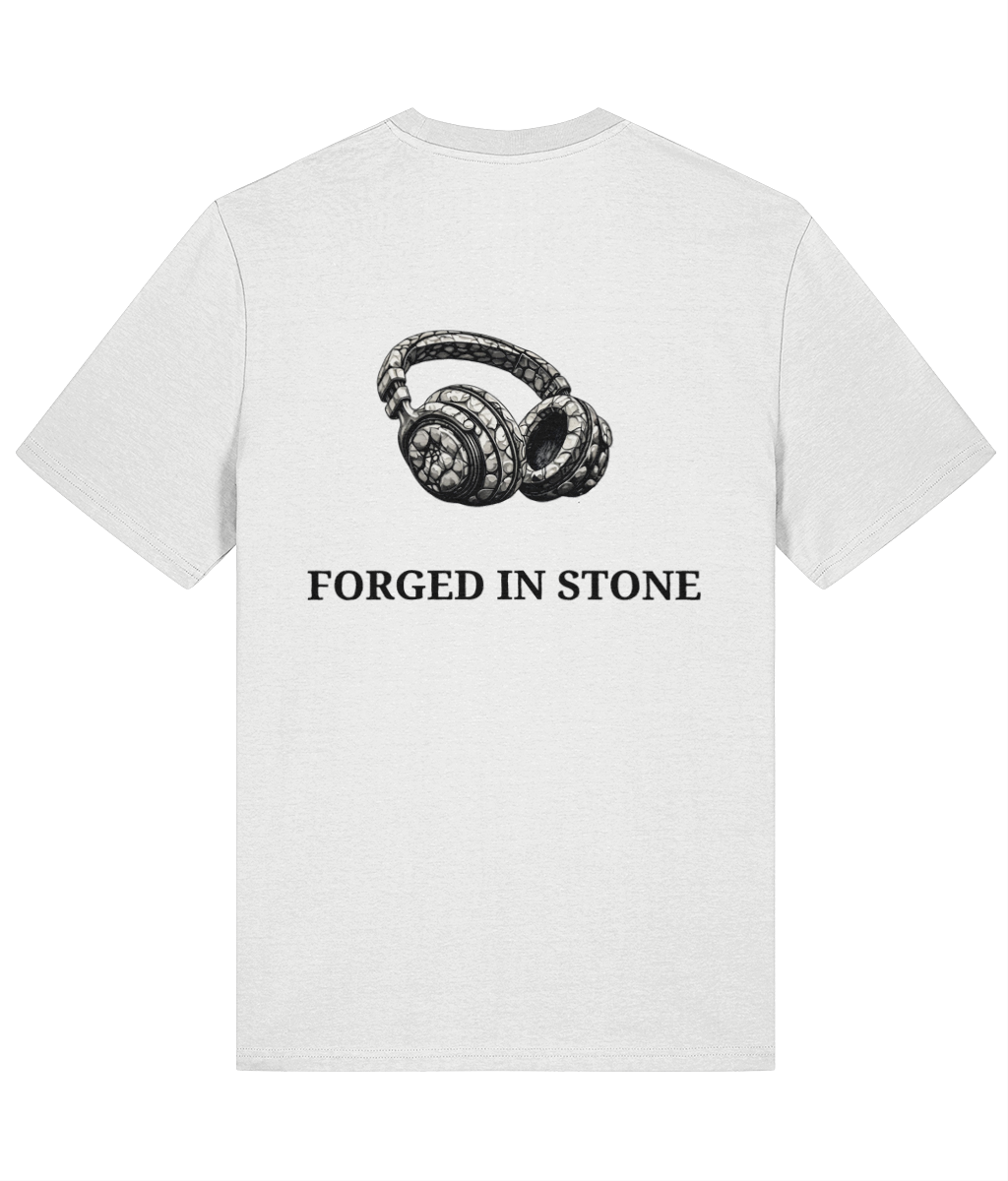 Forged in Stone | Organic Tee | Rock Collection
