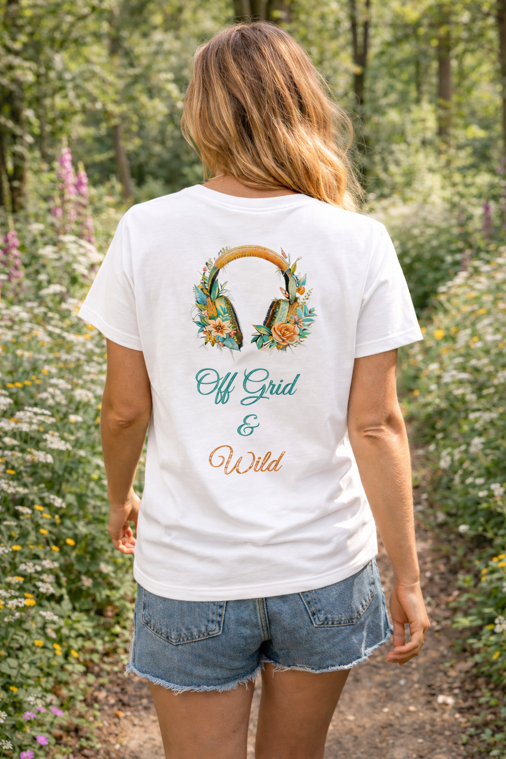 Wild & Off Grid | Organic Tee | Light Edtion