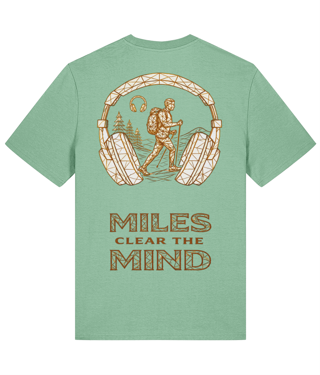 Miles Clear The Mind | Organic Tee